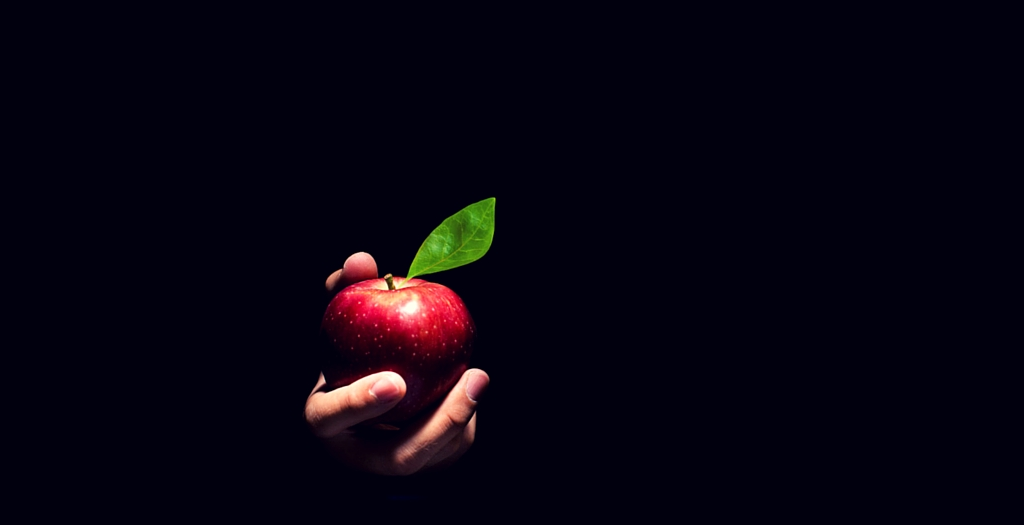 Tentado por una manzana