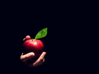 Tentado por una manzana