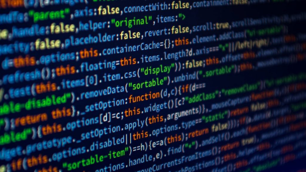 Código de software